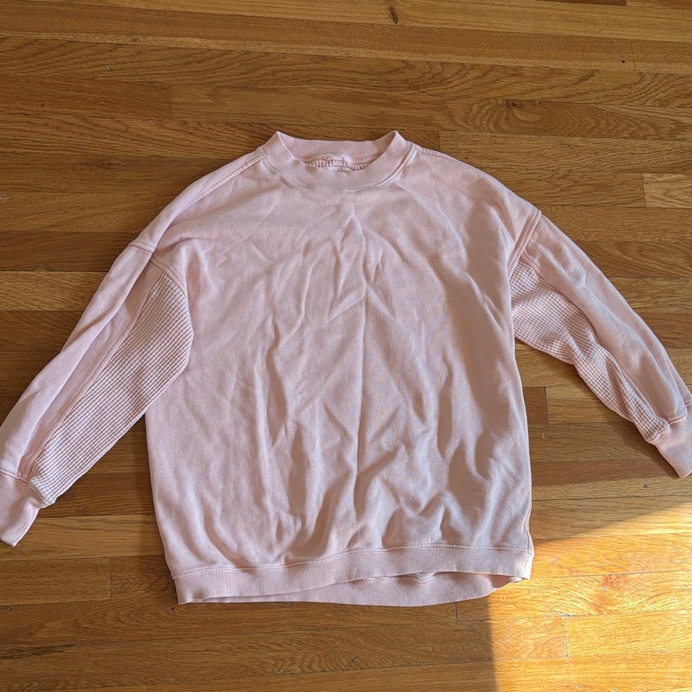 Aerie Light Pink Women's Crewneck Sweatshirt